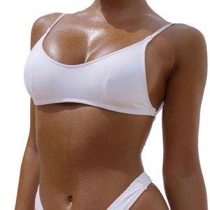 White Minimale Animale Perfecto top
